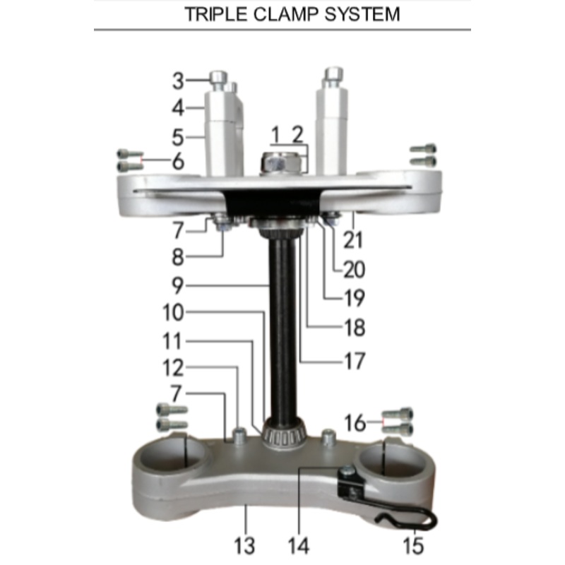 Lower Pressing Block – 150DH & 230DH Gas Dirt Bike