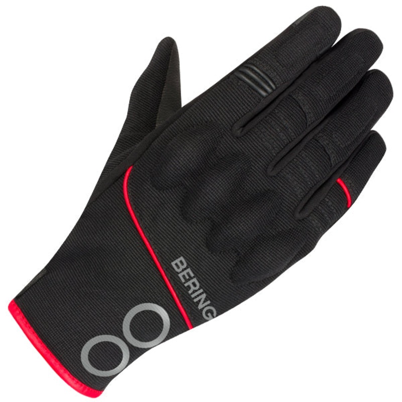Bering Nassau Textile Gloves Black / Red