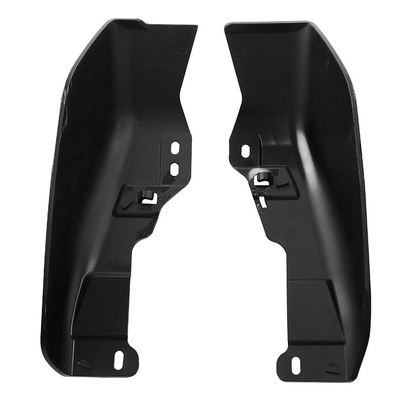 HR3 Vivid Black Mid Frame Air Heat Deflectors For Harley Touring and Trike Models 09-24