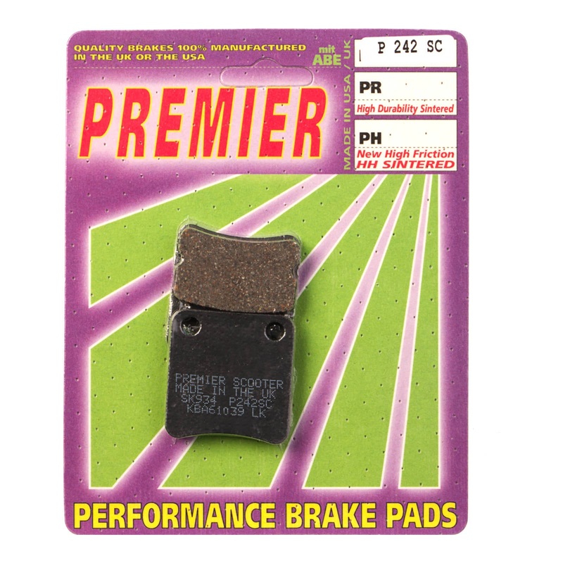 Premier Brake Pads – P-SC Organic Scooter