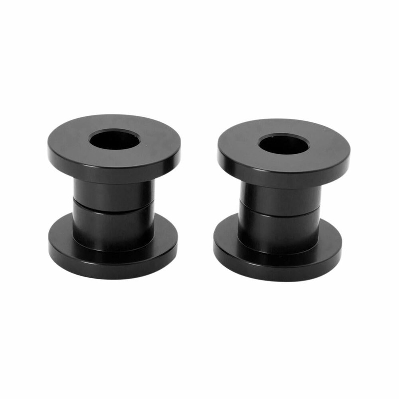 Speed Merchant – 1″ Solid Riser Bushings for 18′-22′ Softail/Touring – Black
