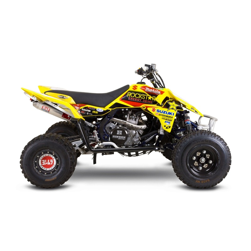 LT-R450 06-10 RS-5 Stainless Full Exhaust, w/ Aluminum Muffler