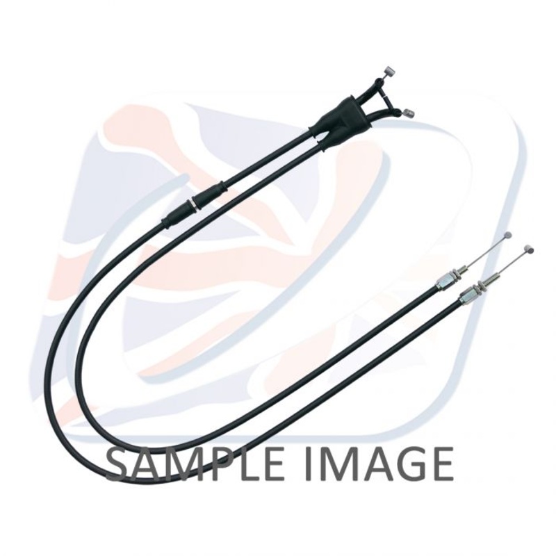 Triumph FL Throttlecable (Pair)-Black T01-4-140-BK
