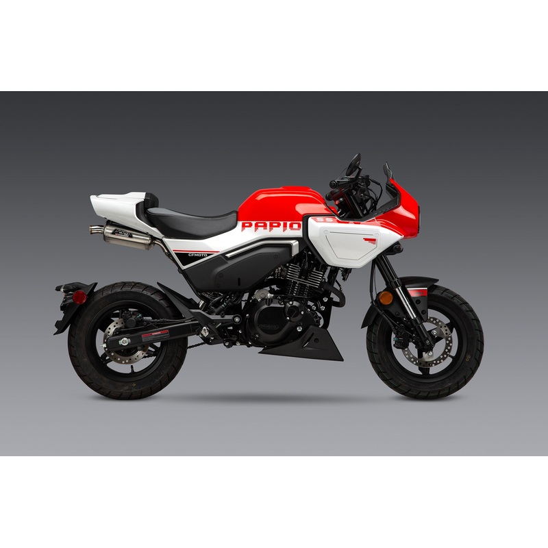 PAPIO SS/CL 2024 RS-9 Stainless Slip-On Exhaust, w/ Aluminum Muffler