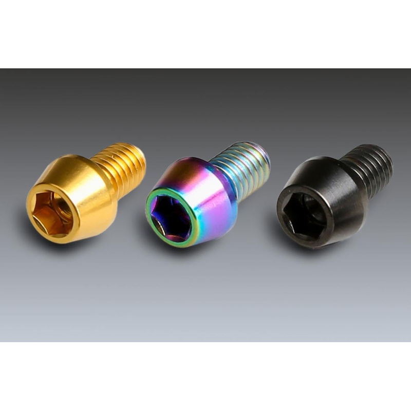 Yoshimura Titanium License Plate Frame Bolts