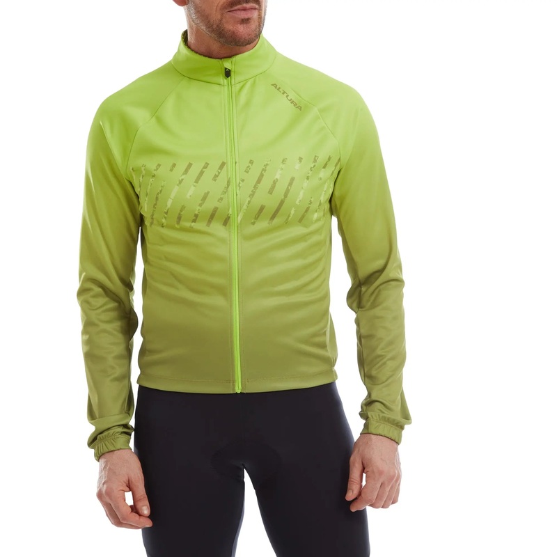 Altura Airstream Long Sleeves Cycle Jersey Lime