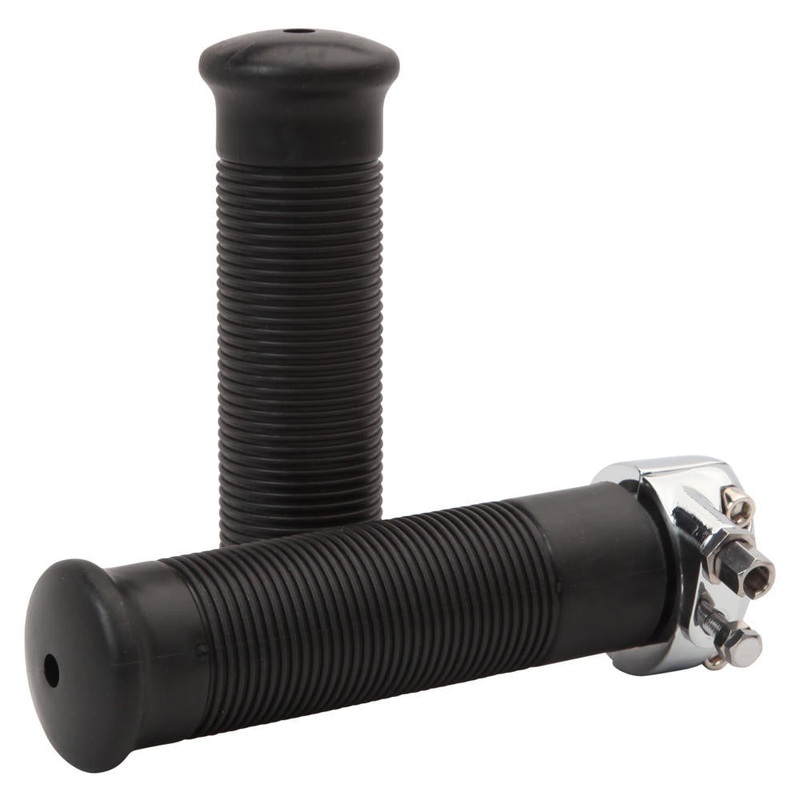 Anderson Style Grip and Throttle Set – 1″ – Chrome