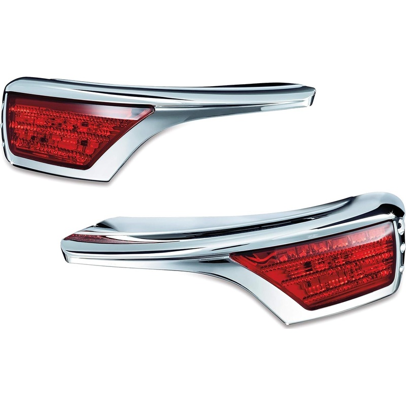 Kuryakyn 3242 Honda GL1800  PASSENGER ARMREST TRIM + LED TURN SIGNAL 01-05