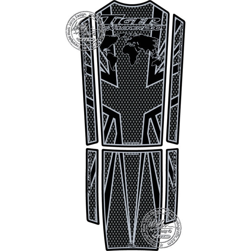 TRIUMPH Tank pad MOTOGRAFIX