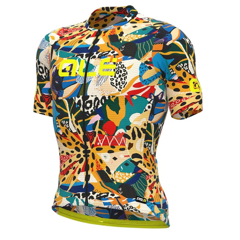 Ale Clothing Kenya PR-E Short Sleeves Cycle Jersey Multicolour