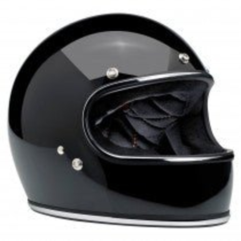 Biltwell Gringo ECE Helmet – Gloss Black