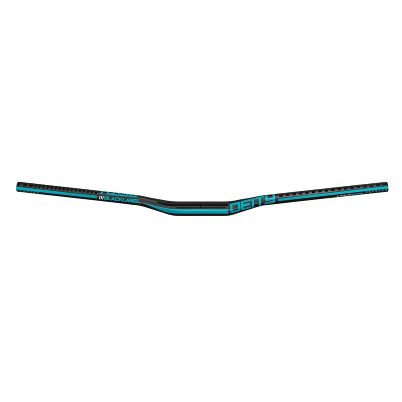 Deity Blacklabel 800 Handlebar – 15mm Rise – 800mm Width – 31.8mm Clamp – Turquoise