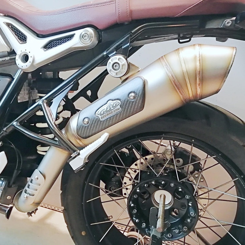 G&G Bike R9T Series High Level Scrambler Muffler