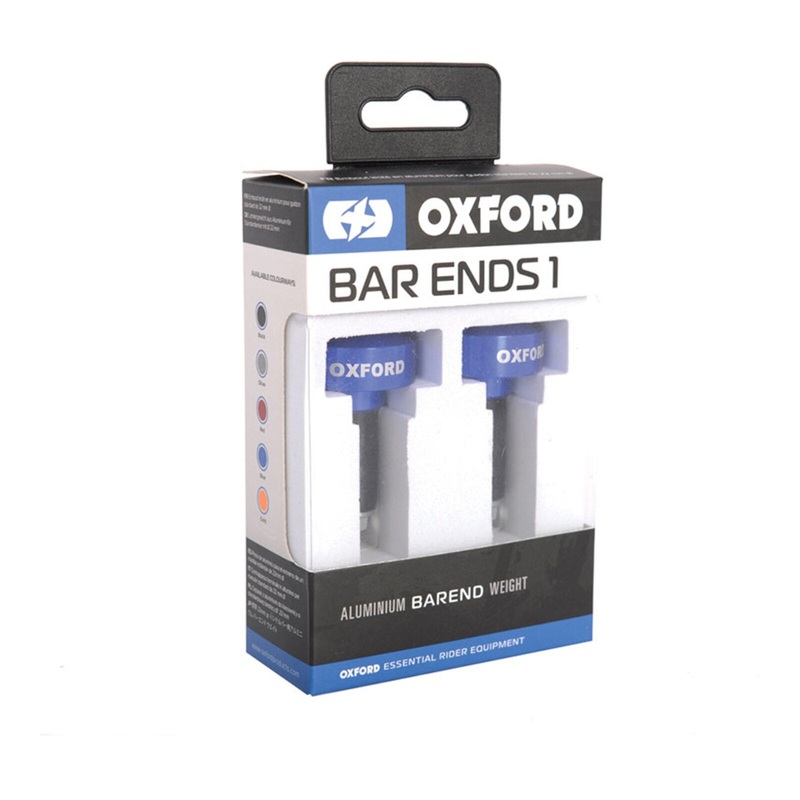 Oxford Handlebar Bar Ends – Blue