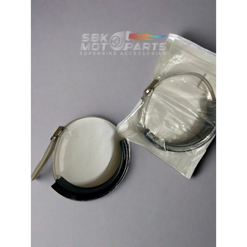 Universal For Akrapovic Oval Exhaust Protector Can Cover