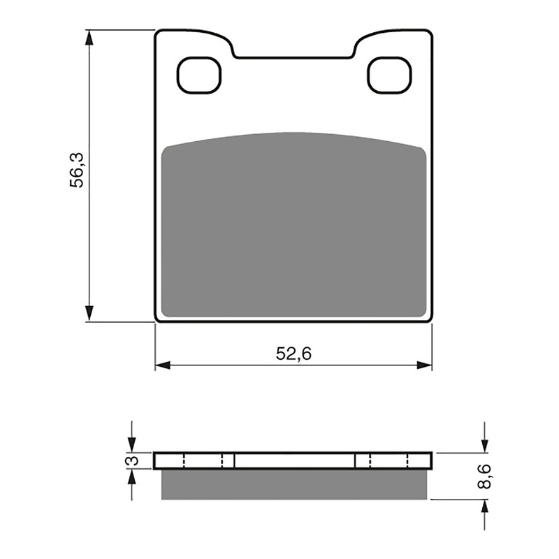 GOLDfren Brake Pads Sintered Sports GF129 – S3 ( PH182 )
