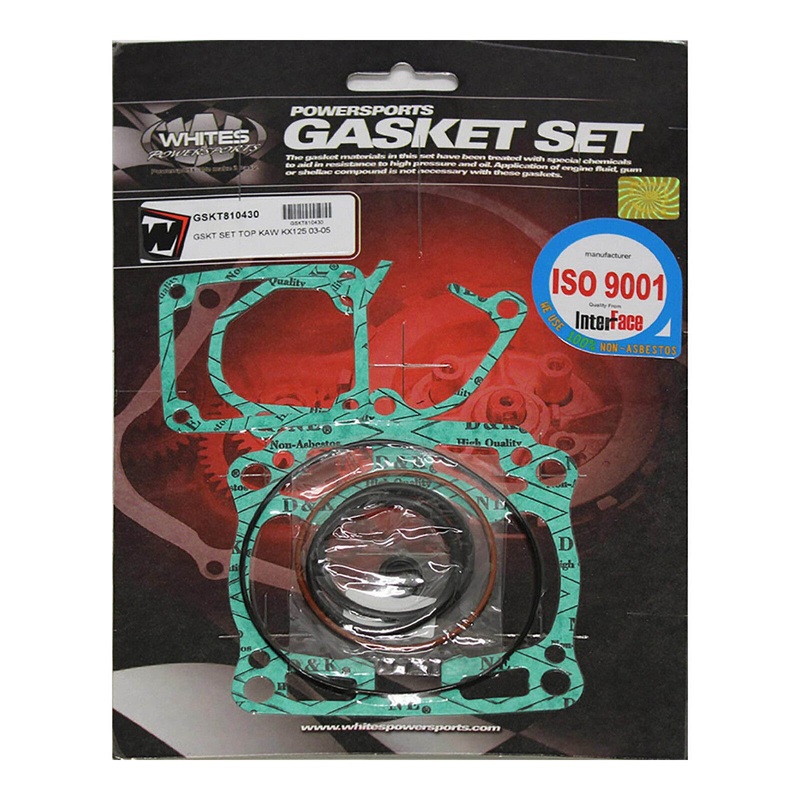 Whites Gasket Set – Top Kawasaki KX125 ’03-’05