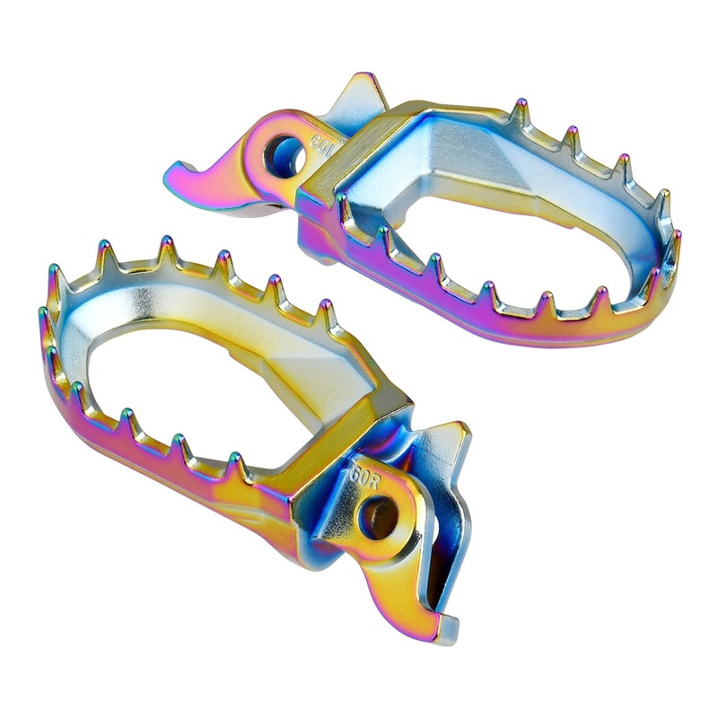 Zeta Max Foot Pegs CRF250R – Oil Slick