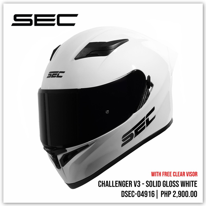 Challenger v3 – Solid Gloss White