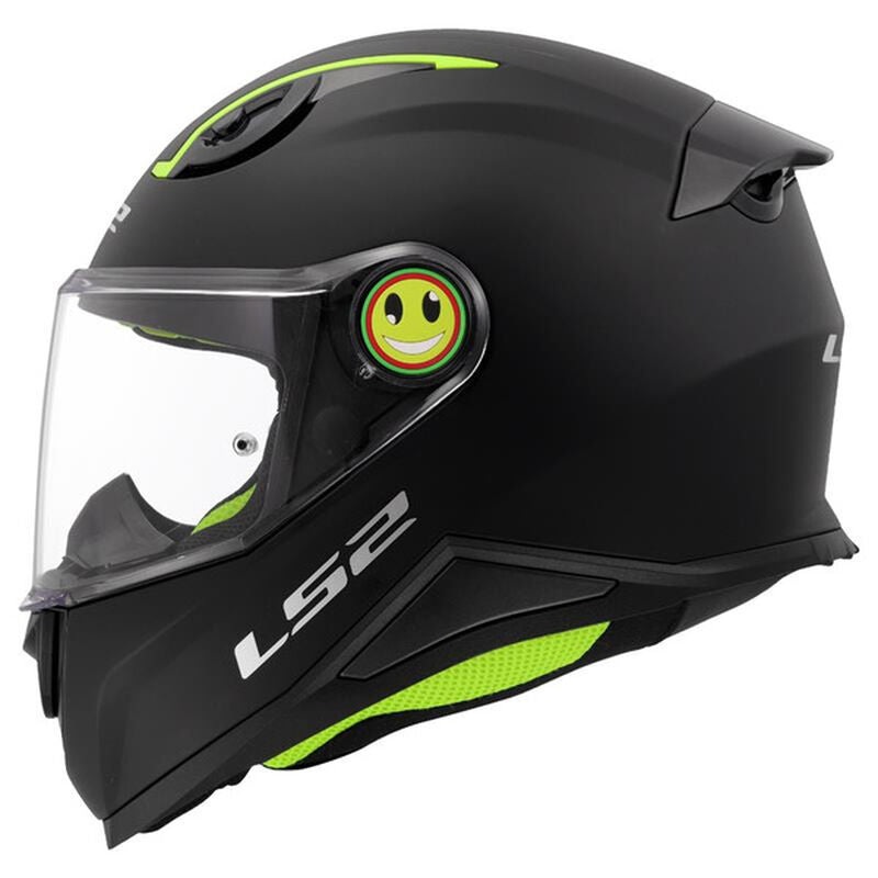 LS2 FF812 Kids Solid Matt Black