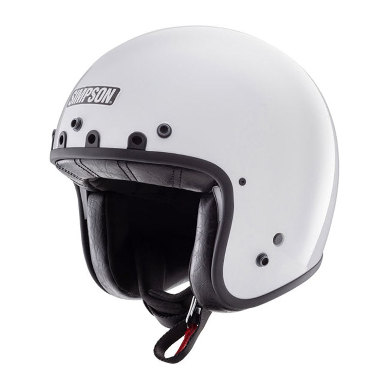 Simpson Chopper Helmet, White