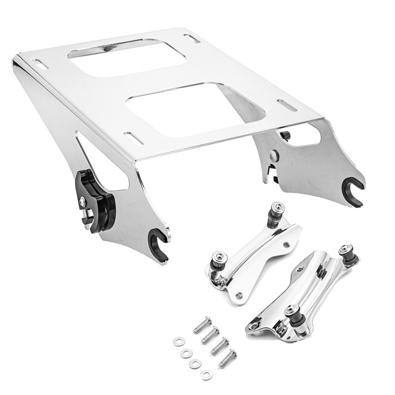 2014-2024 Harley Touring Road King Street Glide Detachable Rear Rack Mount+Docking