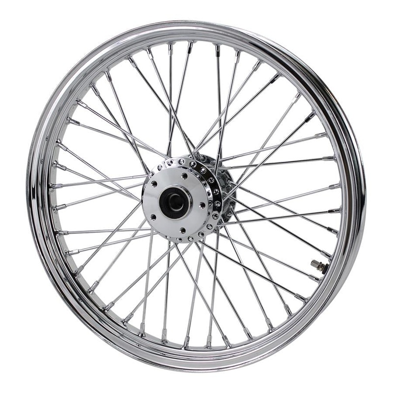 Chrome Rear Scrambler Wheel 40 spoke 18″x 2.5″ Fits Sportster 1982-2003