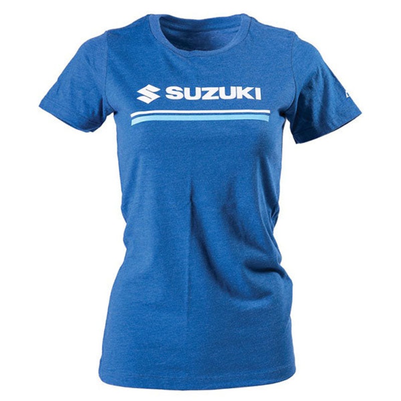 Factory Effex – Suzuki Stripes T-Shirt (Womens)