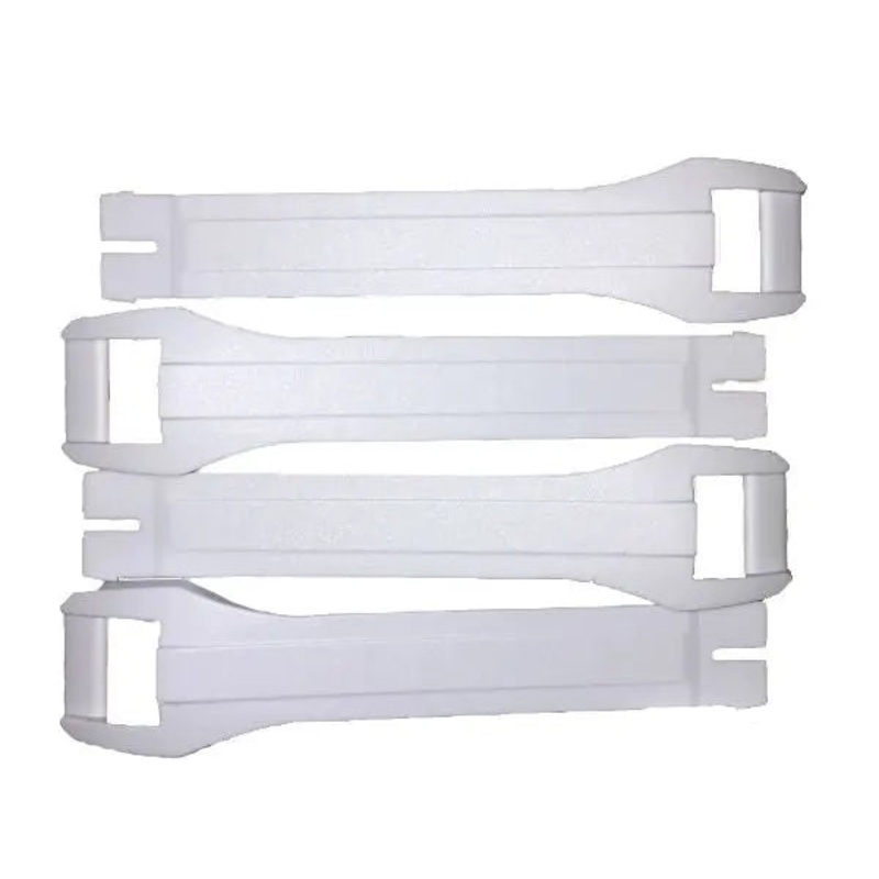 Gaerne SGJ Boots Long Straps White – Pack Of 4