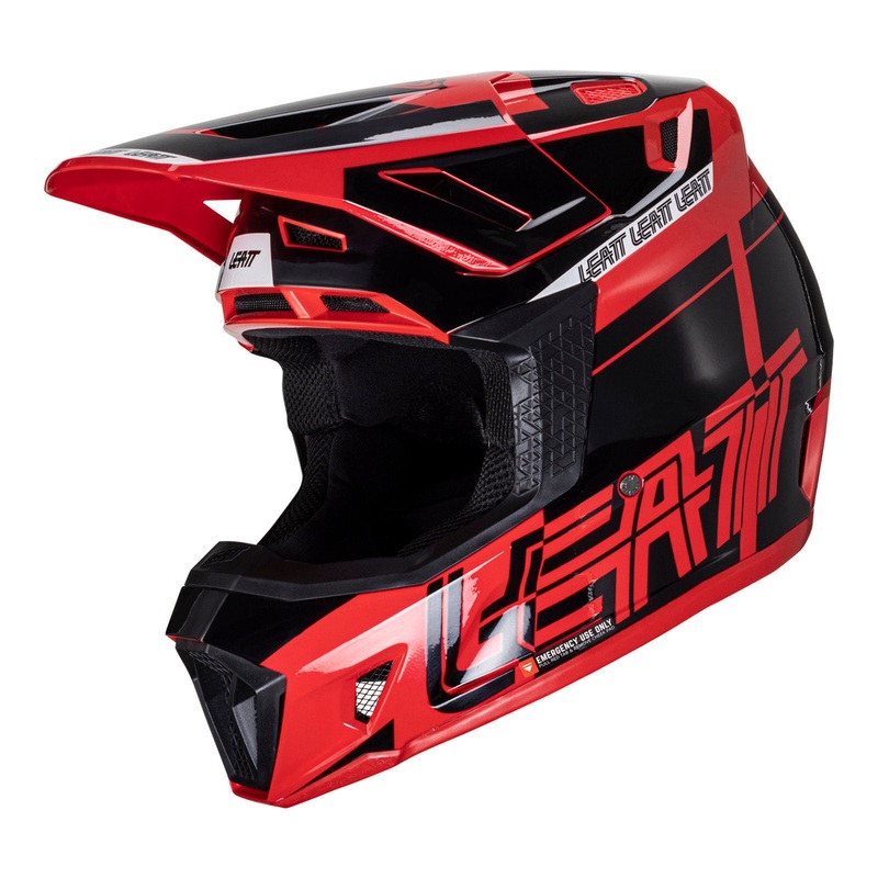 Leatt 2024 7.5 Helmet & Goggle Kit – Red