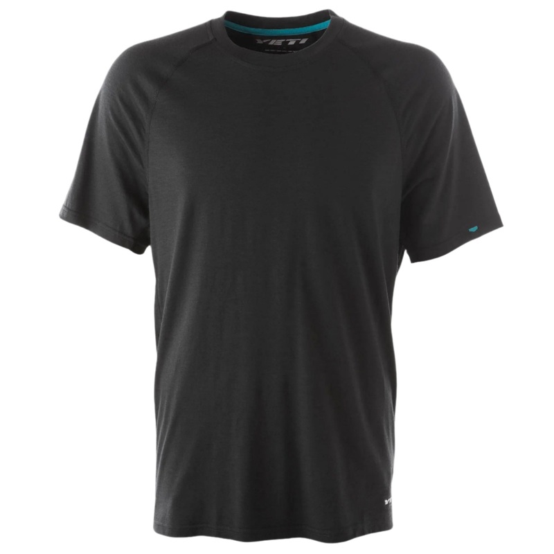 Yeti Turq Merino Short Sleeves Cycle Jersey Black