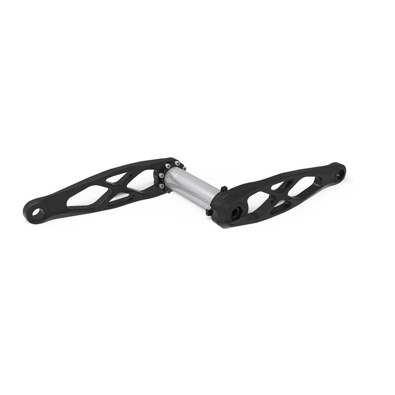 5Dev Gravel/Road Cranks 170mm/68mm DUB Spindle – Black