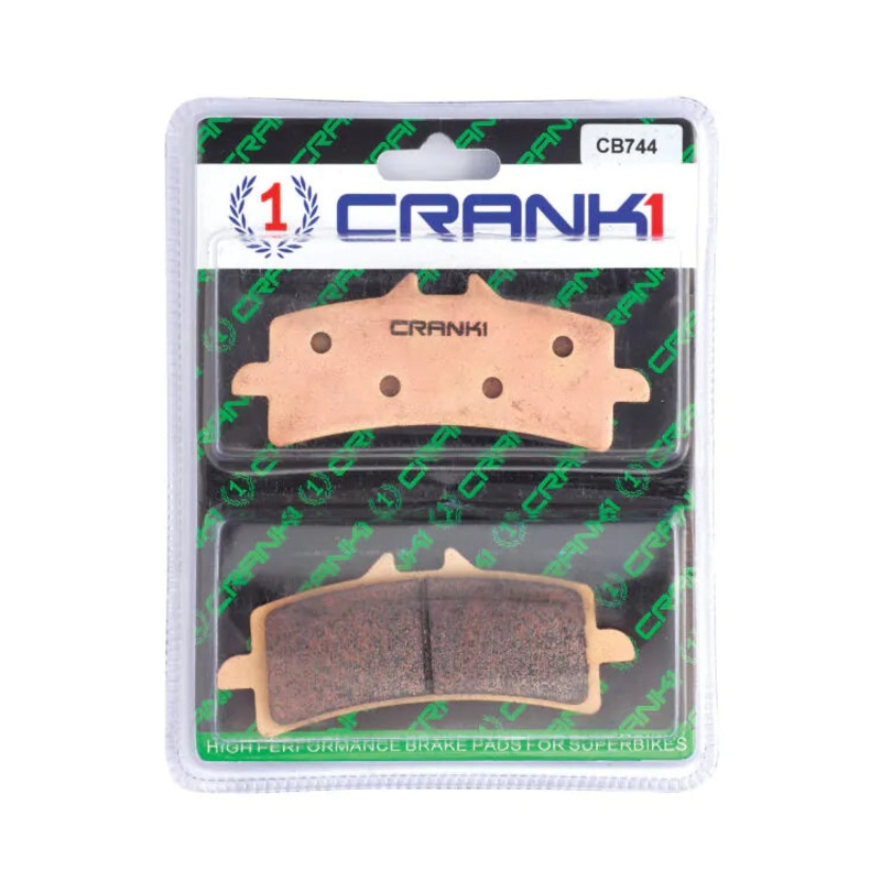 BRAKE PADS FRONT TRIUMPH DAYTONA 675 (2 SETS)-2013 TO 2017-CB744-CRANK1 Sintered Brake Pad