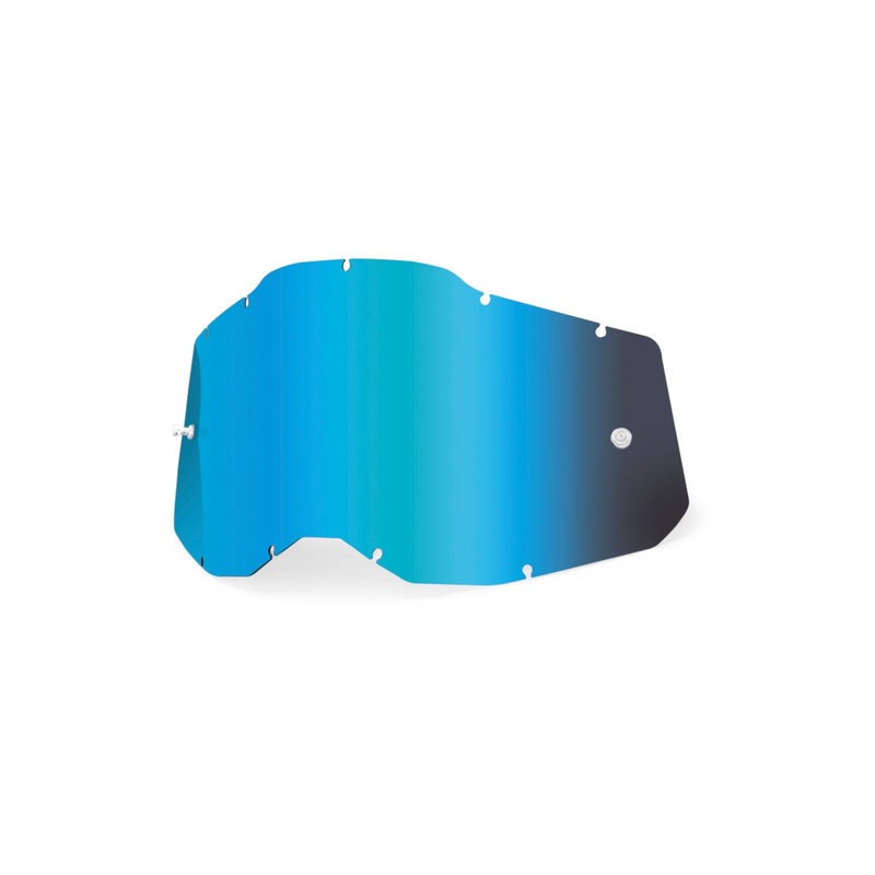 100% Racecraft 2 / Accuri 2 / Strata 2 Replacement Lens Blue Mirror