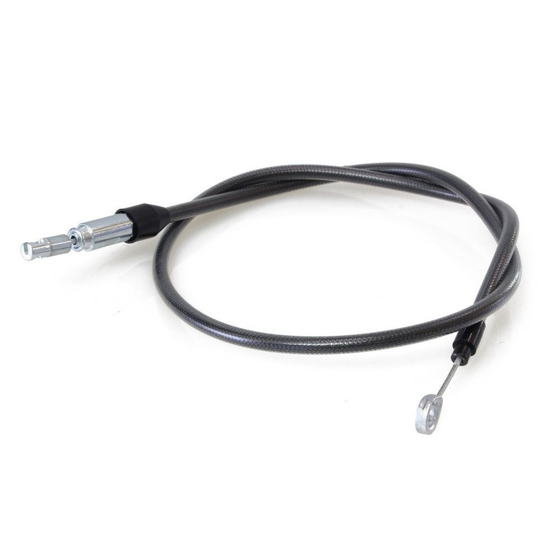 42in. Quick Connect Upper Clutch Cable – Black Pearl. Fits Softail 2018up & Touring 2021up.