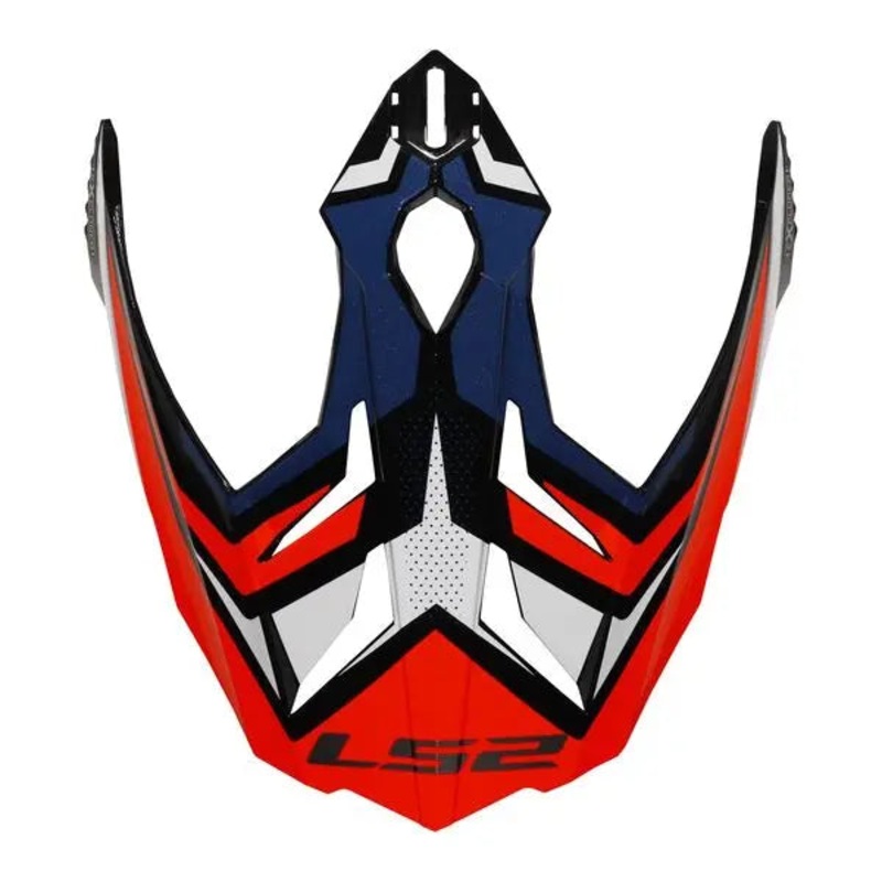 LS2 Peak For MX701 Explorer C Blue / White / Red Helmet