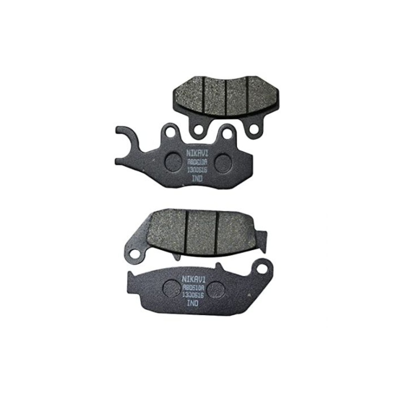 NIKAVI DP3 – DP4 Front&Rear Brake Disc Pad Combo for TVS Apache (All Models)