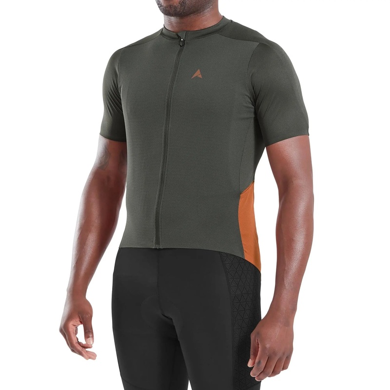 Altura Endurance Short Sleeves Cycling Cycle Jersey SS24 Carbon / Rust