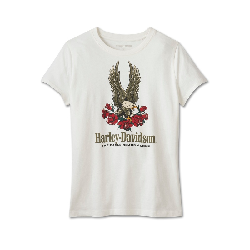 Genuine Harley-Davidson Women’s Forever Crewneck T-Shirt 96074-25VW