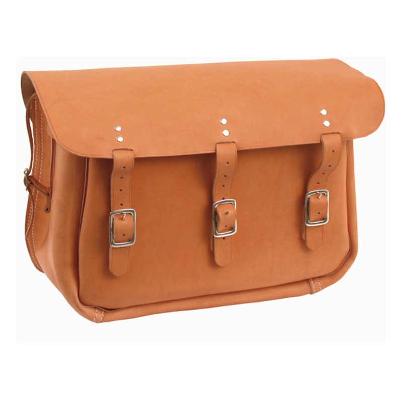 Samwel 1936 Long Distance Saddlebags Brown With Leather Straps