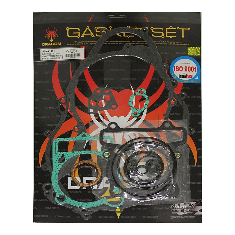 Whites Gasket Set – Complete for Yamaha YFM400 Kodiak/Big Bear (’95-’12)