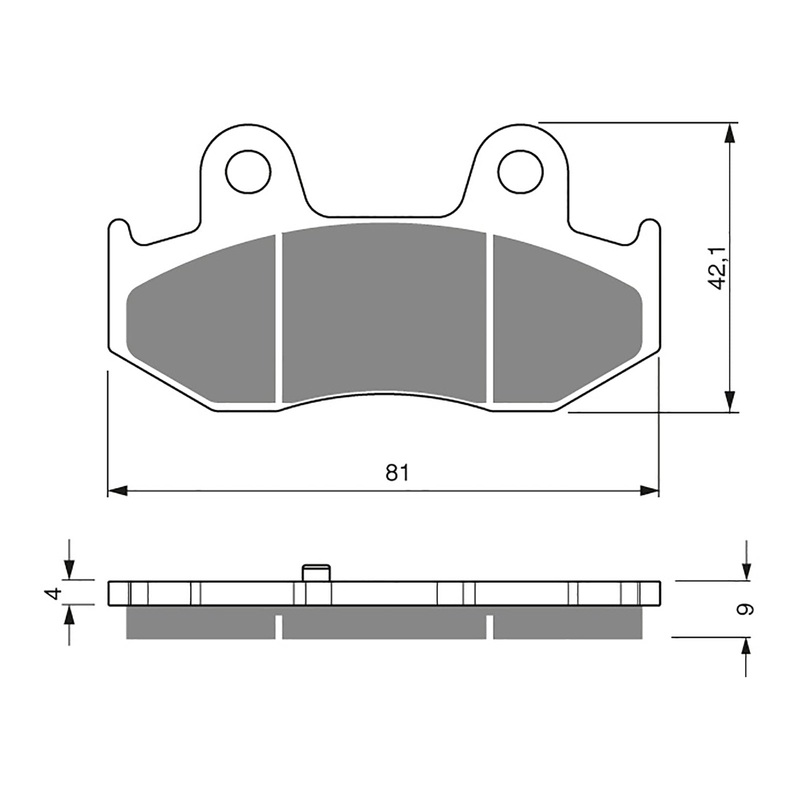 GOLDfren Brake Pads Sintered Sports GF267 – S3 ( PH355 )