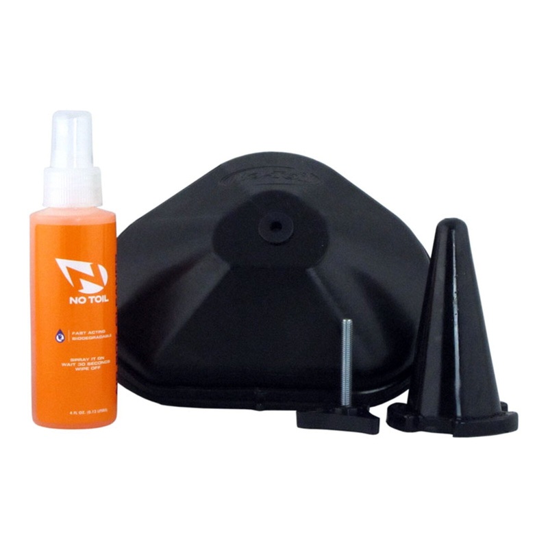 No Toil Wash Kit – Kawasaki KLX450R (Airbox Cover / Exhaust Plug)