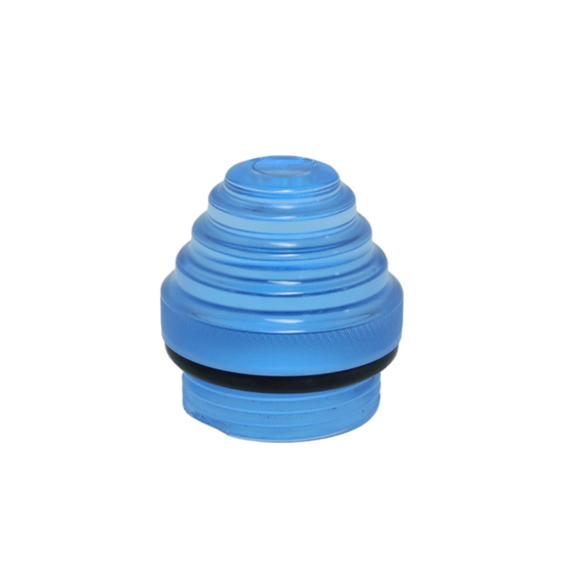 Oil Tank Fill Cap – Blue Stepped Top Cap