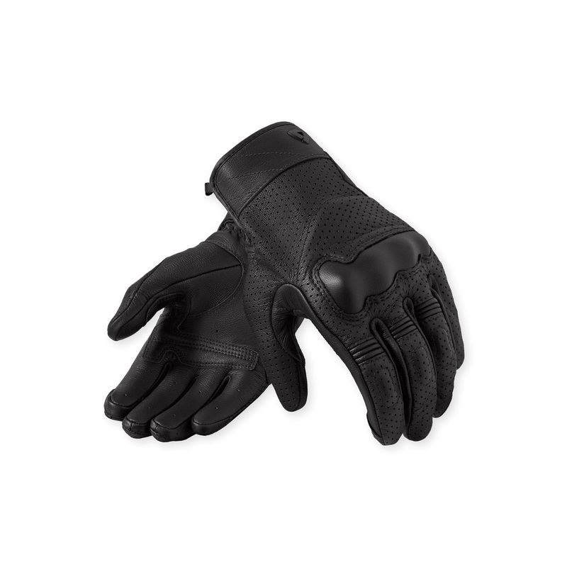 Revit New Heights Ladies Leather Gloves Black