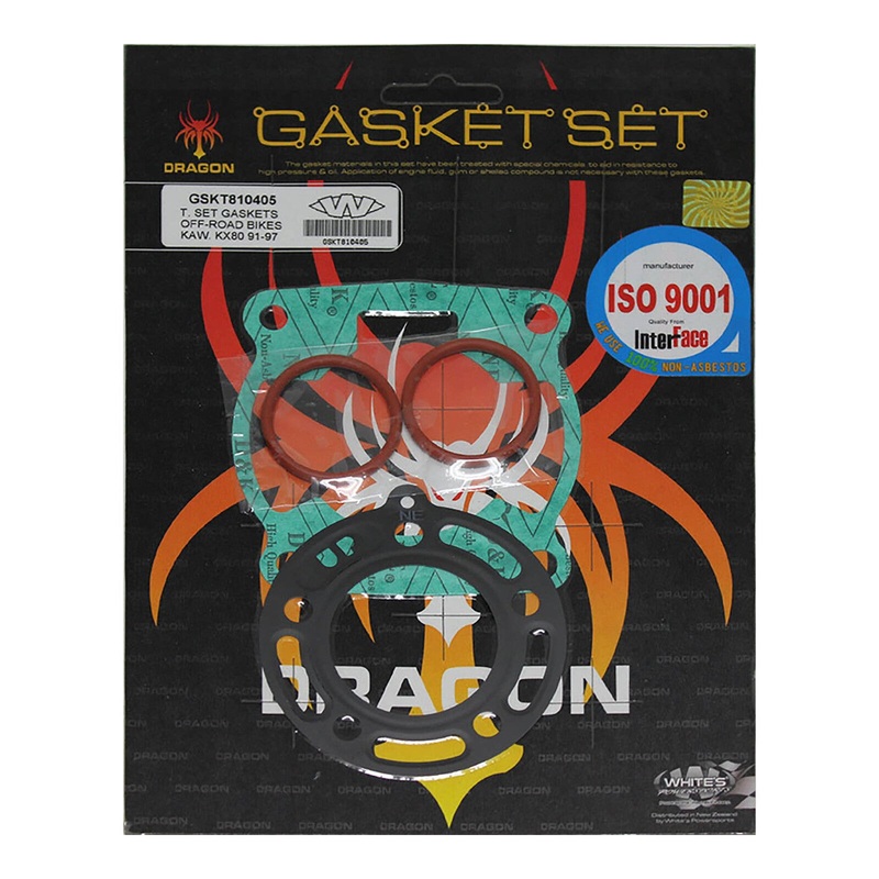 Whites Gasket Set – Top Kawasaki KX80 ’91-’97