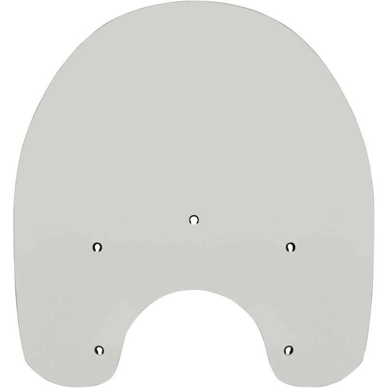 15″ Windshield Standard Replacement Plastic, Solar – 86-17 Softail