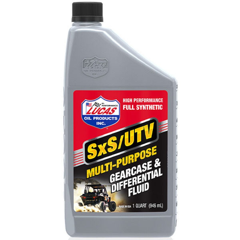 Lucas Oil – SXS Synthetic Gearcase and Differential Fluid