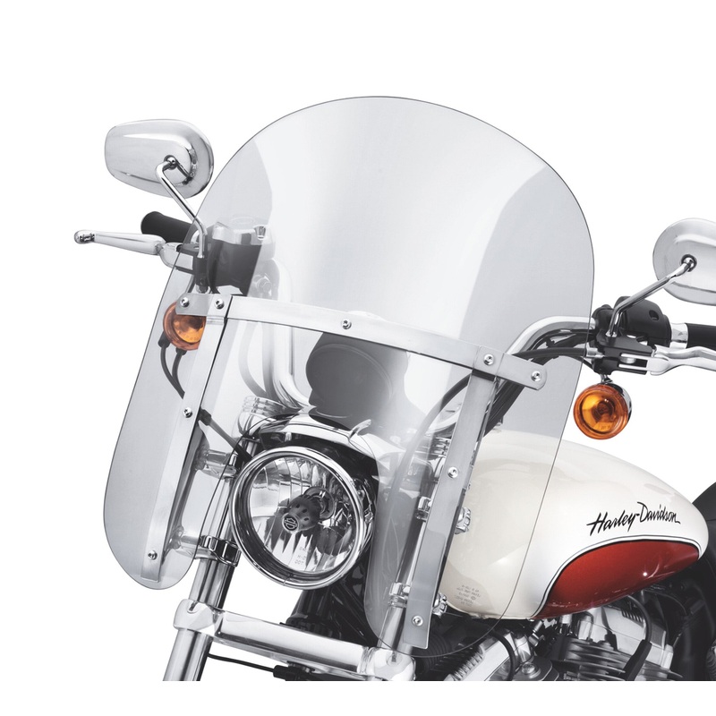 Harley Davidson 57802-11 Quick-Release Compact WINDSHIELD,X