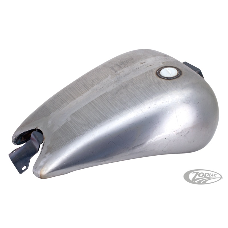 One Piece Stretched Smooth Top Steel Gas Tank for Fxr